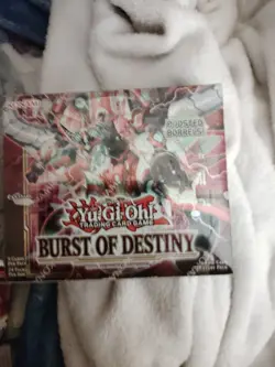 Konami Yu-Gi-Oh! TCG Burst of Destiny Booster Box 1st Edition 83717854678 - Image 2