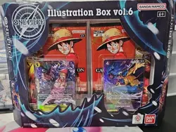 BANDAI One Piece Illustration Box Vol. 6 Brand New Sealed Trading Card Game TCG - Image 1