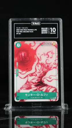 TAG 10 GEM MINT JAPANESE ONE PIECE 2024 MONKEY D. LUFFY P-061 STARTER DECK NR6 - Image 1