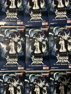 Union Arena Solo Leveling Booster Sleeves Lot Of 24 - Image 2