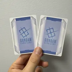 Gundam Card Game TCG GD02-053 Gundam X LR+ Alt Art Dual Impact And Regular LR - Image 4