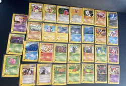 Pokemon Cards Vintage Japanese E Series MOST Are 1st Editions LOT OF 31 - Image 1