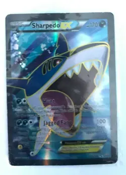 Sharpedo EX 152/160 Full Art Pokemon Card Lightly Played - Image 1