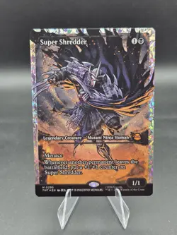 Super Shredder (Fractured Foil Showcase) Teenage Mutant Ninja Turtles Foil - Image 1