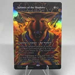 MTG - Splinter of the Shadows - Ashcoat of the Shadow Storm Foil M0006 TMNT - Image 1