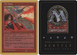 Pyroblast - Sideboard - Janosch Kuhn - 1997 ~ Near Mint World Championship B MTG - Image 1