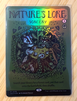 Nature's Lore (2278) FOIL - FANTASTIC Condition - Prints Charming MTG NM - Image 1