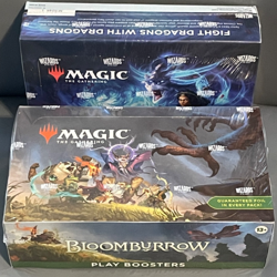 Magic the Gathering MTG Bloomburrow & Tarkir Dragonstorm TWO PLAY BOOSTER BOXES - Image 1
