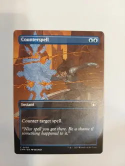 Counterspell (Borderless) Commander Masters Regular - Image 1