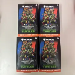 X4 Commander Deck "Turtle Power" Teenage Mutant Ninja Turtles - Image 1