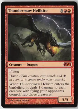 Thundermaw Hellkite (150) - Normal - Magic 2013 (M13) - NM - Image 1