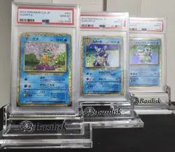 PSA 10 Sequential Squirtle Wartortle Blastoise CLK Japanese Pokemon Set - Image 1