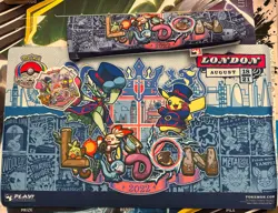 Playmat & Storage Bag London 2022 Pokemon World Championship Exclusive US Seller - Image 1