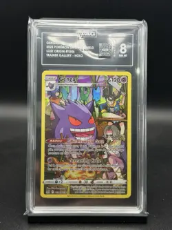2022 Pokemon Lost Origin Gengar TG06/TG30 Trainer Gallery Full Art Holo TAG 8 - Image 5