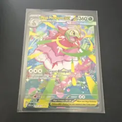 Pokemon Mega Meganium EX Full Art Holo Ancient Card 272/217 TCG - Image 1