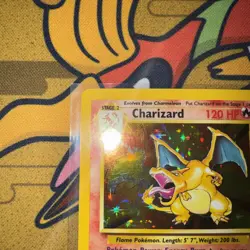 Pokemon TCG - Charizard - 4/102 - Holo Rare - Base Set Unlimited [Moderate Play] - Image 5
