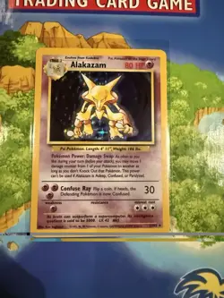 Pokemon Alakazam Base Set Holo Rare 1999 MINT/NM+ 💎 Vintage PSA Ready - Image 2