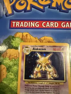 Pokemon Alakazam Base Set Holo Rare 1999 MINT/NM+ 💎 Vintage PSA Ready - Image 5