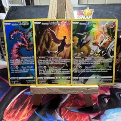 Pokemon TCG Galarian Moltres, Articuno, Zapdos Promo Holo Lot SWSH282-284 - Image 1