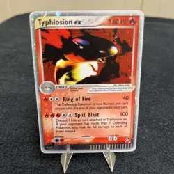 Pokemon TCG Typhlosion ex - 99/100 - Ex Sandstorm Ultra Rare Great - Image 4