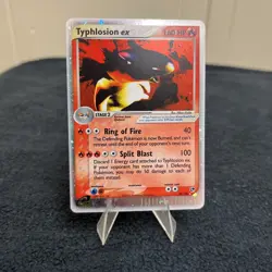 Pokemon TCG Typhlosion ex - 99/100 - Ex Sandstorm Ultra Rare Great - Image 5