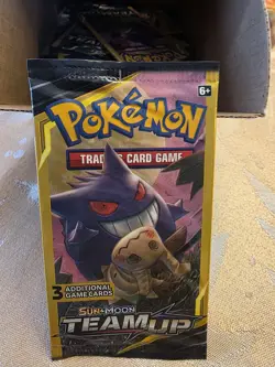 🔥🔥🔥 POKEMON SUN & MOON 3 TEAM UP BOOSTER PACK 🔥 HEAVY 💎 HIGH CHANCE HOLO ⚡ - Image 2