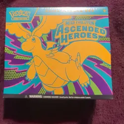 Pokemon Mega Evolution Ascended Heroes ETB SEALED (little damage check photo) - Image 1