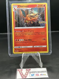 Pokemon GO - CHARIZARD HOLO 010/078 NM Holo Rare - Image 1