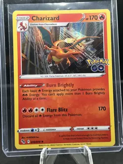 Pokemon GO - CHARIZARD HOLO 010/078 NM Holo Rare - Image 2