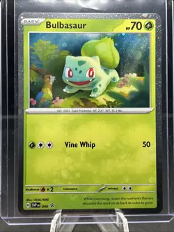 Pokemon 151 - BULBASAUR - SVP046 Black Star Promo - Poster Collection - Image 2