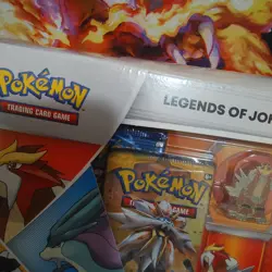Pokemon TCG Legends of Johto Pin Collection Box - New Sealed (9 Packs, 3 Pins) - Image 3