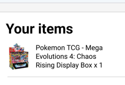 PRESALE!! - Pokemon TCG - Mega Evolution: Chaos Rising Sealed Booster Box - Image 2