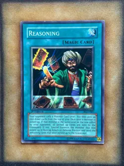Yugioh Reasoning PGD-081 Common 1st Ed LP - Image 1