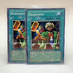 2x Yugioh Reasoning PGD-081 1st Edition Common - LP 💎 - Image 1
