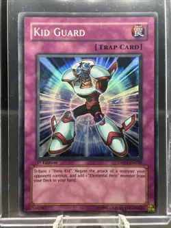 YuGiOh - KID GUARD DP03-EN030 1st Edition Super Rare LP - Image 2
