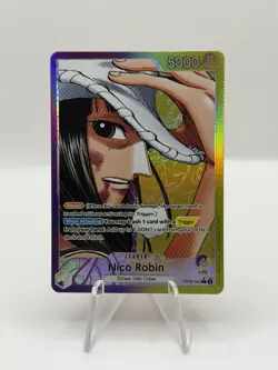 Nico Robin Leader Alt Art OP09-062 English One Piece Emperors in the New World - Image 1