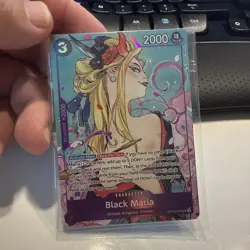One Piece TCG Black Maria OP08-074 Illustration Box Vol.2 Promo SEALED Foil - Image 1