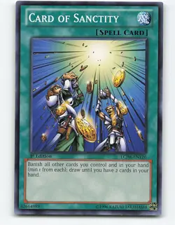 Card of Sanctity #LCJW-EN126 1st Edition Yugioh Card - Image 1