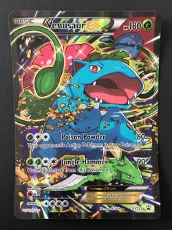 Venusaur EX XY123 XY JUMBO Pokemon Card Oversized PROMO HOLO Generations NM - Image 2