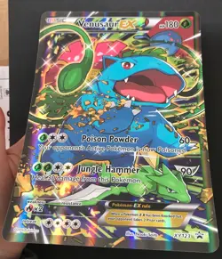 Venusaur EX XY123 XY JUMBO Pokemon Card Oversized PROMO HOLO Generations NM - Image 3
