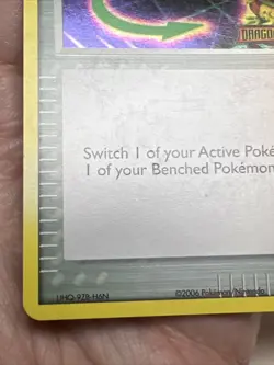 MP+ Switch 83/101 Reverse Holo Dragon Frontiers AUTHENTIC Pokemon Card - Image 4
