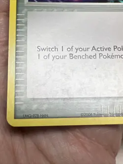MP+ Switch 83/101 Reverse Holo Dragon Frontiers AUTHENTIC Pokemon Card - Image 5