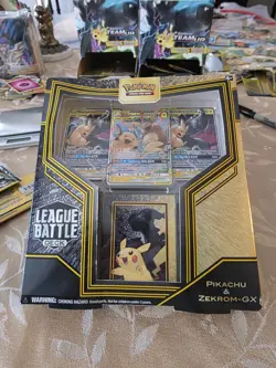 Pikachu & Zekrom-GX League Battle Deck - Pokemon Cards - Unopened - Image 1