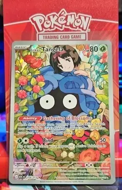 Pokemon TCG Erika’s Tangela 218/217 Ascended Heroes Illustration Rare NM Card - Image 1