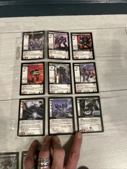 27 Battletech CCG TCG: Cards Bundlelot Retro Rare - Image 4