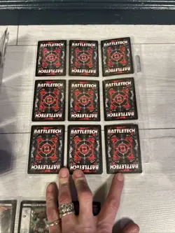 27 Battletech CCG TCG: Cards Bundlelot Retro Rare - Image 5