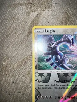 Pokemon TCG Lugia 131/181 SM Team Up Reverse Holo Card English - Image 1
