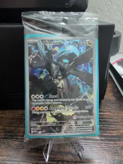 Pokemon N’s Zekrom 031 Promo Pokemon Center Stamped SEALED Two Cards W/ Dividers - Image 1