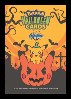 Litten #74 - Circle Holo - Collectoons Halloween 2025 - Pokemon Card NM - Image 2