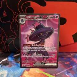 Mismagius ex 112/094 - Phantasmal Flames Ultra Rare Pokemon TCG - NM Card - Image 1